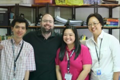 Dr. Joseph Beck visits ALLS