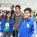 Erica, Marlou, and Nicko in the Davao airport